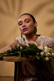 Terracotta Lace + Linen Dress Botanical Bohemia (TWO SIZES)