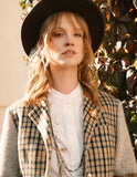 Oi Oi Blazer Earthy Tweed S/M