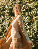Crushed Velvet Maxi Kimono