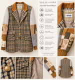 Oi Oi Blazer Earthy Tweed S/M