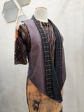 Uptown Vest Lavendar & Grey - Medium / Large