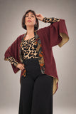 Reversible Kimono Gradual Hem Jacket
