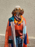 Cyanotype Multicolor Trench