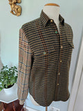 Vintage Flannel, Tweed & Denim Shirt Jacket - Solstice Slumber