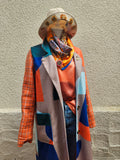 Cyanotype Multicolor Trench