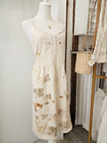 Linen Botanical Bodice Dress 🌿