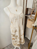 Linen Botanical Bodice Dress 🌿
