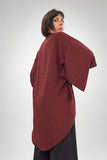 Reversible Kimono Gradual Hem Jacket