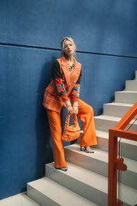 Orange You Glad to See Me Tweed Blazer🧡