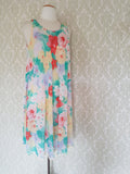Floral A-Line Summer Vibes Dress - Pastel Peregrina