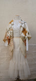 Patchwork Embroidered Silk Cocoon Kimono
