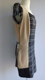 Mono-Earthy Upcycled Sweater Ritzgerald Dress - Medium / Large
