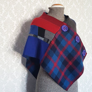 One-Size Patchwork Capelet - MULTIPLE VARIATIONS
