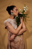 Terracotta Lace + Linen Dress Botanical Bohemia (TWO SIZES)