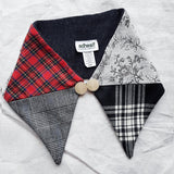 Lucky 7 Triangle Scarf Collar - SEVERAL VARIATIONS