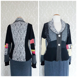 Tailored Sweater Jacket - MULTIPLE VARIATIONS/SIZES