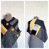 One-Size Patchwork Capelet - MULTIPLE VARIATIONS