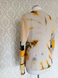 Honey Comb Tie Dyed Cardigan - MEDIUM