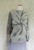 Fluffy Clouds Tie Dyed Cashmere Cardigan - MEDIUM