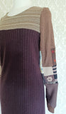 Sandalwood Sweater Shift Dress - SMALL/MEDIUM