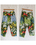 Lakeside Floral Harem Pants ONE-SIZE-FITS-MOST